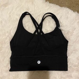 lululemon energy long line sports bra